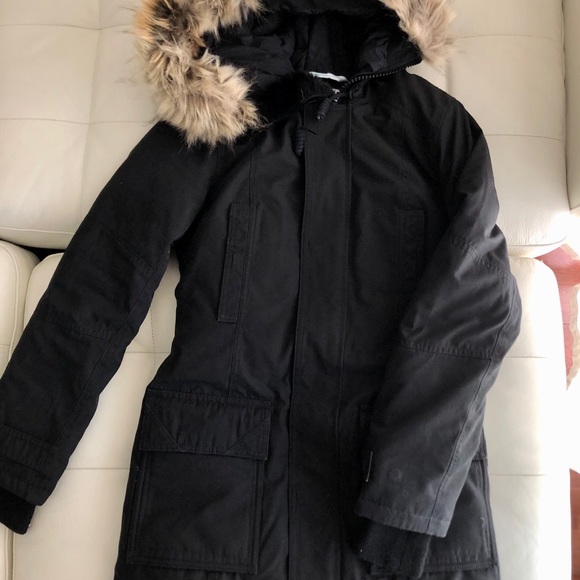 TNA Bancroft Parka Black Size XS - Picture 1 of 4